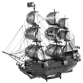 Steel Model Kit (small) - Black Pearl Ship - BLACK