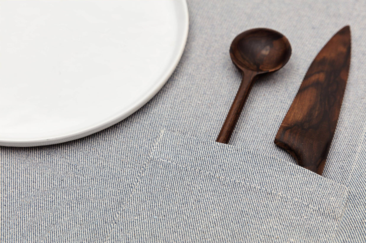 Cotton Placemats Set of 4 – Eco-Friendly Farmhouse Decor