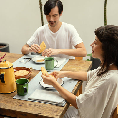 Cotton Placemats Set of 4 – Eco-Friendly Farmhouse Decor