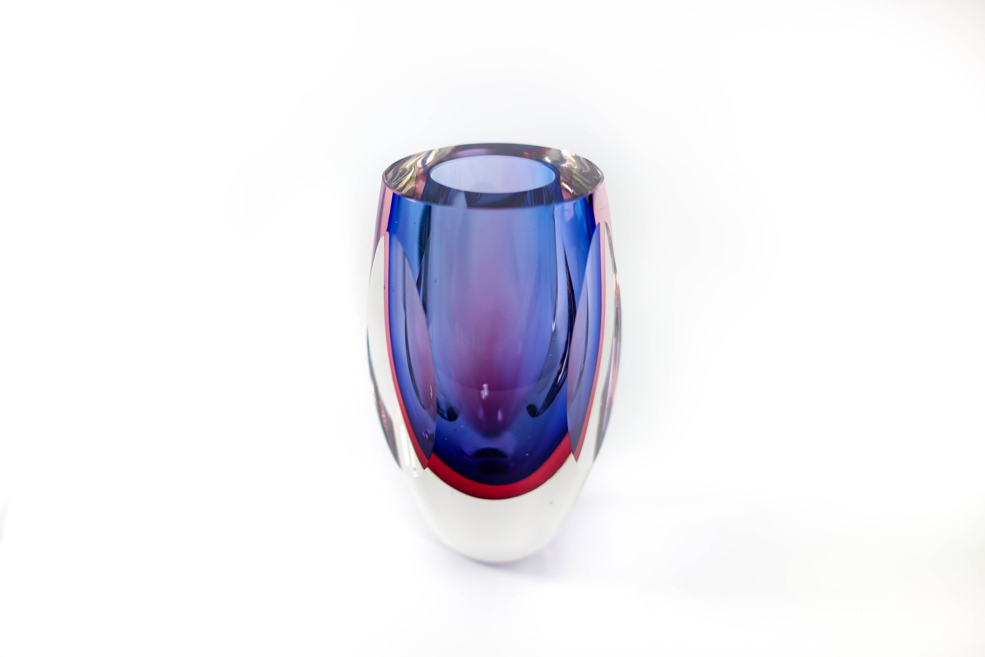 Astra  Murano Style Art Glass Violet  6