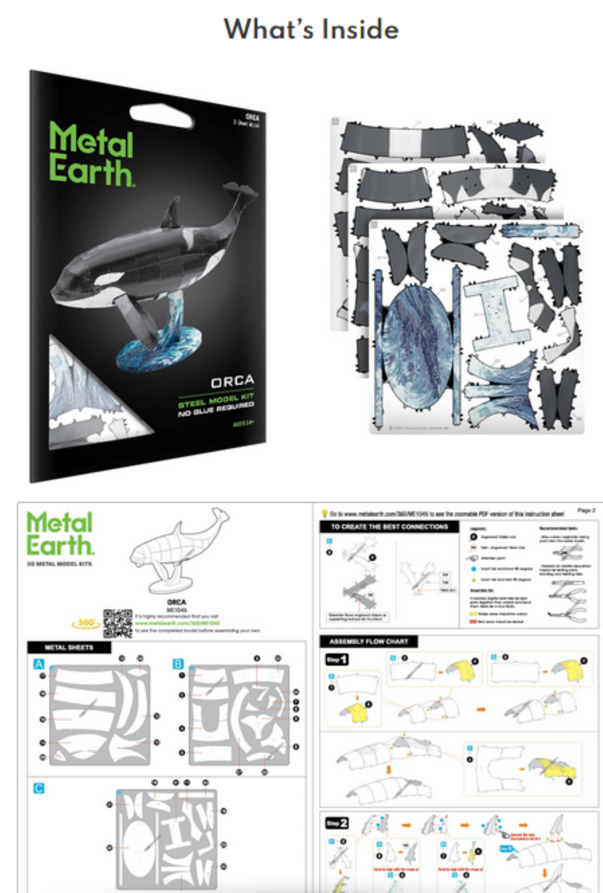 Steel Model Kit (small) - Orca Color