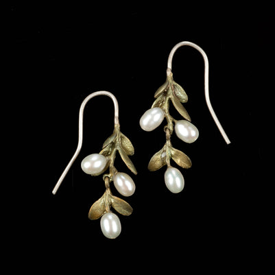 Boxwood Wire Drop Earrings