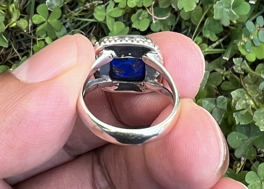 Lapis Lazuli Sterling Silver Ring