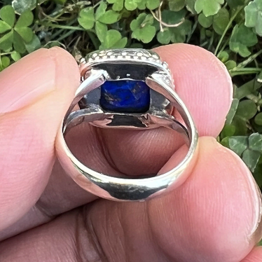 Lapis Lazuli Sterling Silver Ring