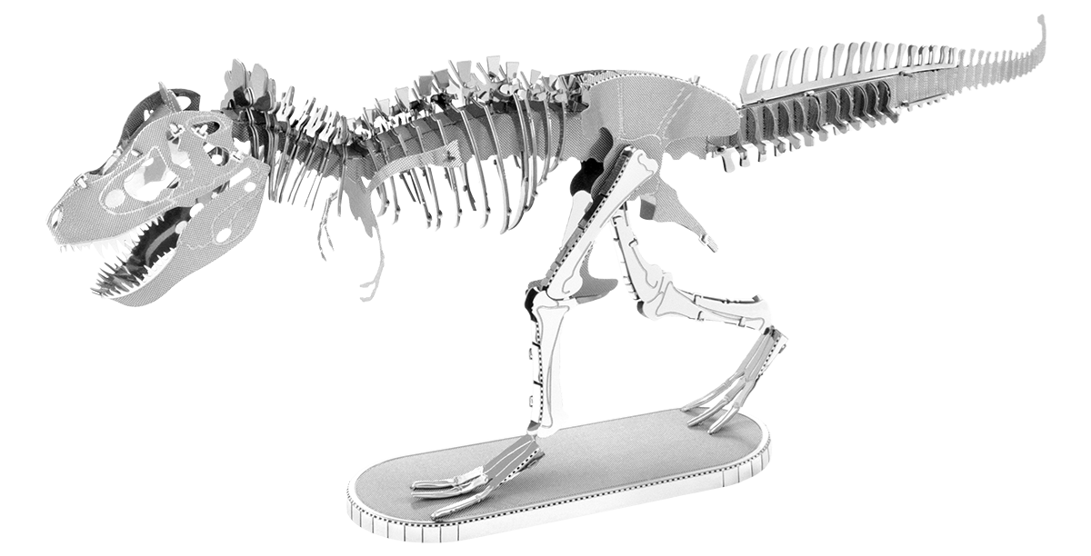 Steel Model Kit (small) - Tyrannosaurus Rex Skeleton