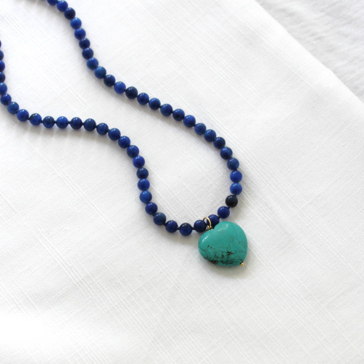 Leni Beaded Necklace - Handmade
