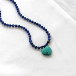 Leni Beaded Necklace - Handmade