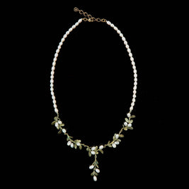 Boxwood Pearl Necklace - 16
