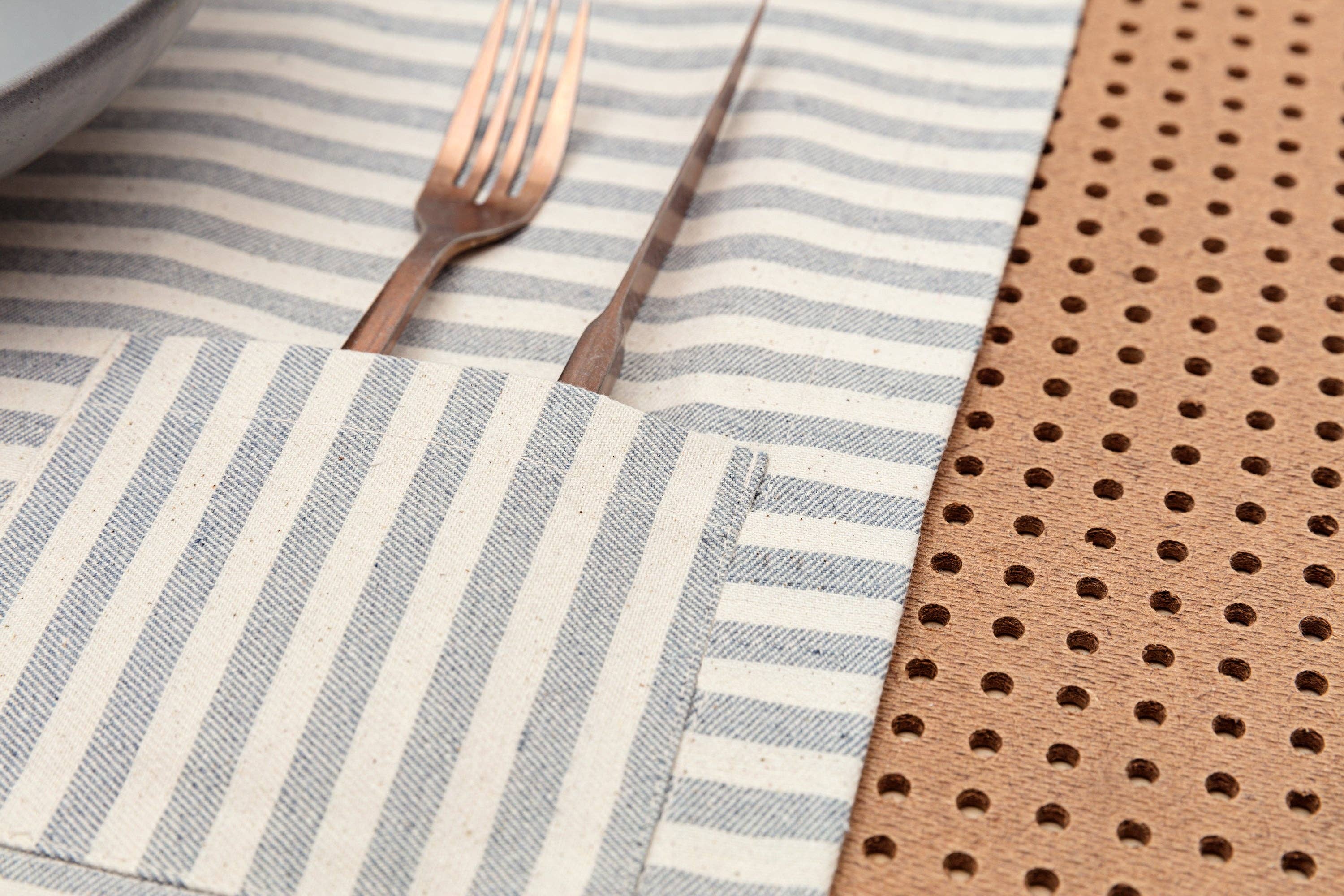 Cotton Placemats Set of 4 – Eco-Friendly Farmhouse Decor