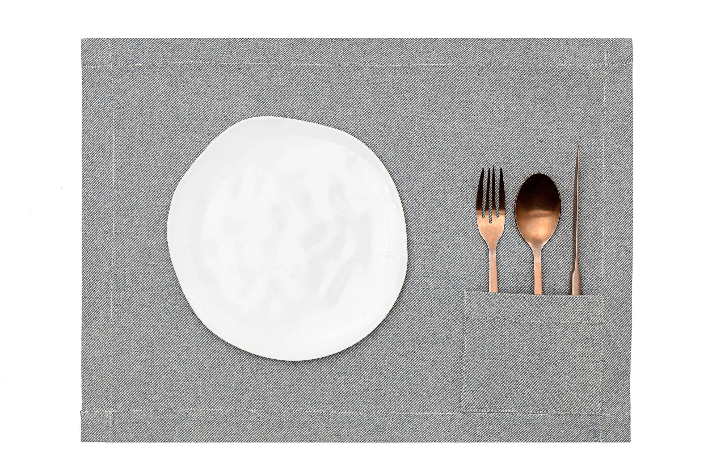 Cotton Placemats Set of 4 – Eco-Friendly Farmhouse Decor