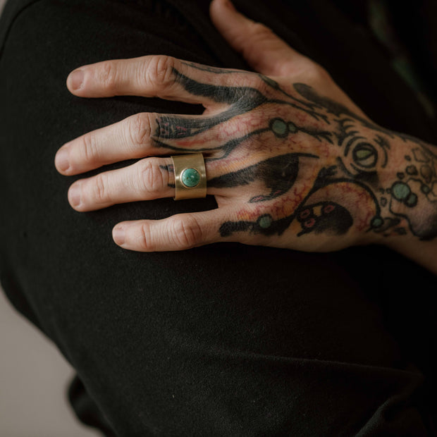 Nile Ring // 8mm // Turquoise