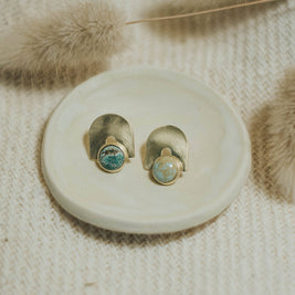Bali Studs // Turquoise
