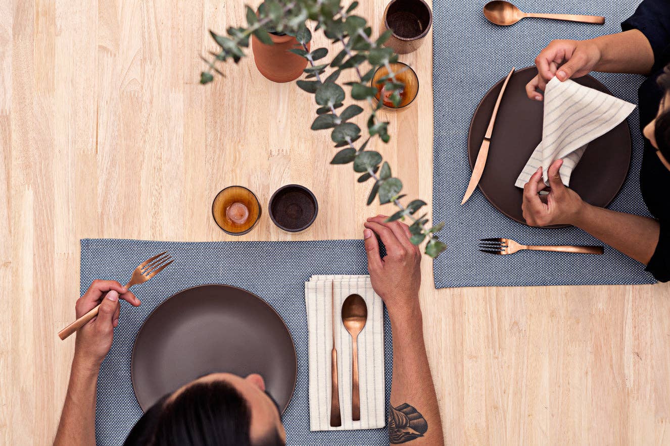 Cotton Placemats Set of 4 – Eco-Friendly Farmhouse Decor
