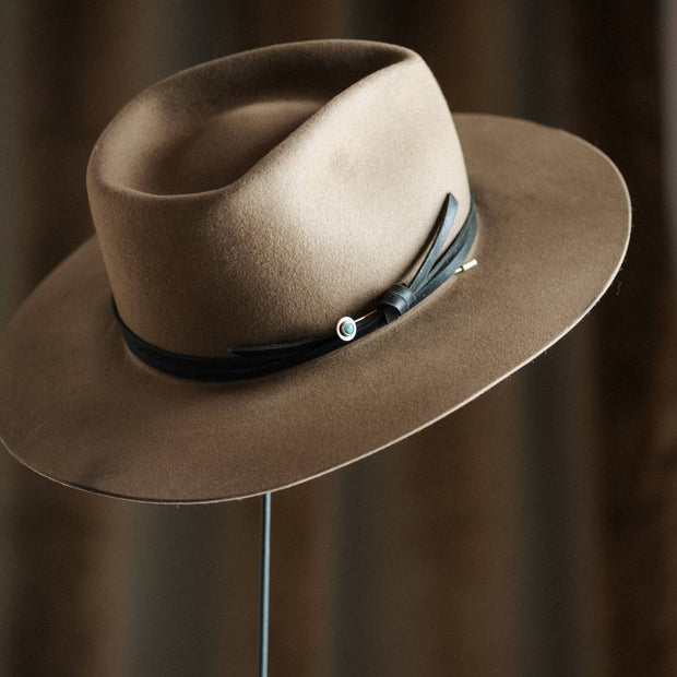Gibbon Hat Pin // Turquoise // 3.5"