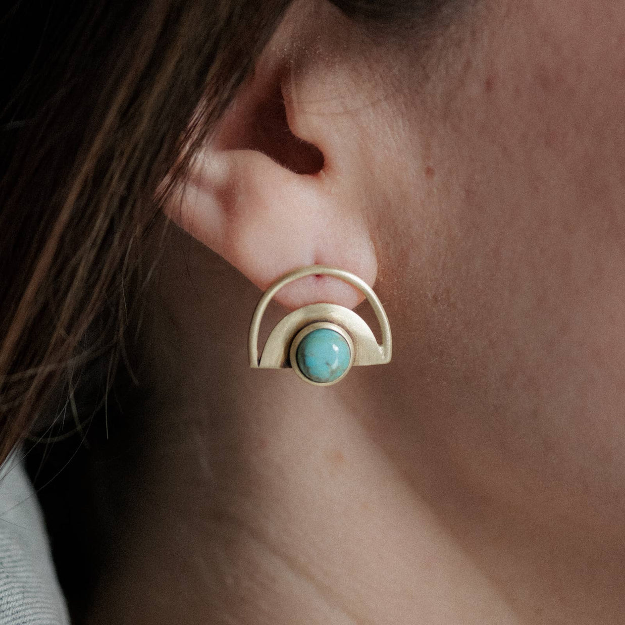 Yuma Studs // Turquoise