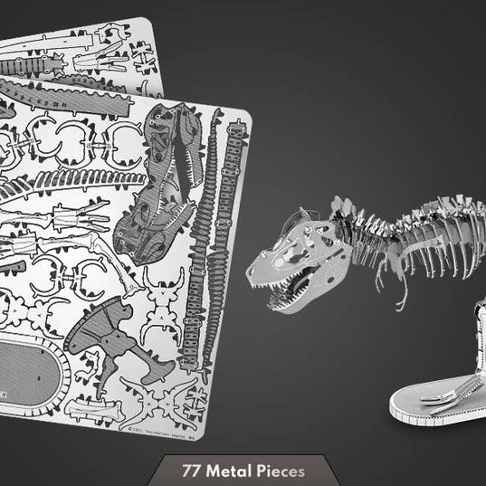 Steel Model Kit (small) - Tyrannosaurus Rex Skeleton