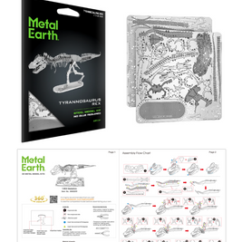 Steel Model Kit (small) - Tyrannosaurus Rex Skeleton