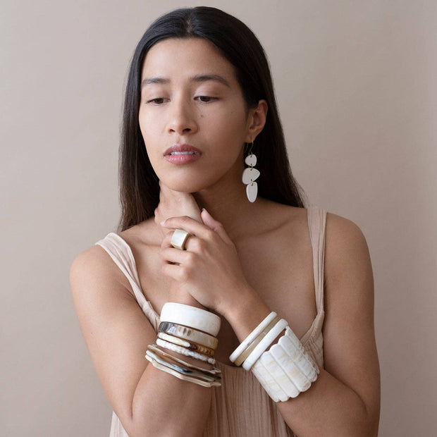 Horn Bangle - Medium
