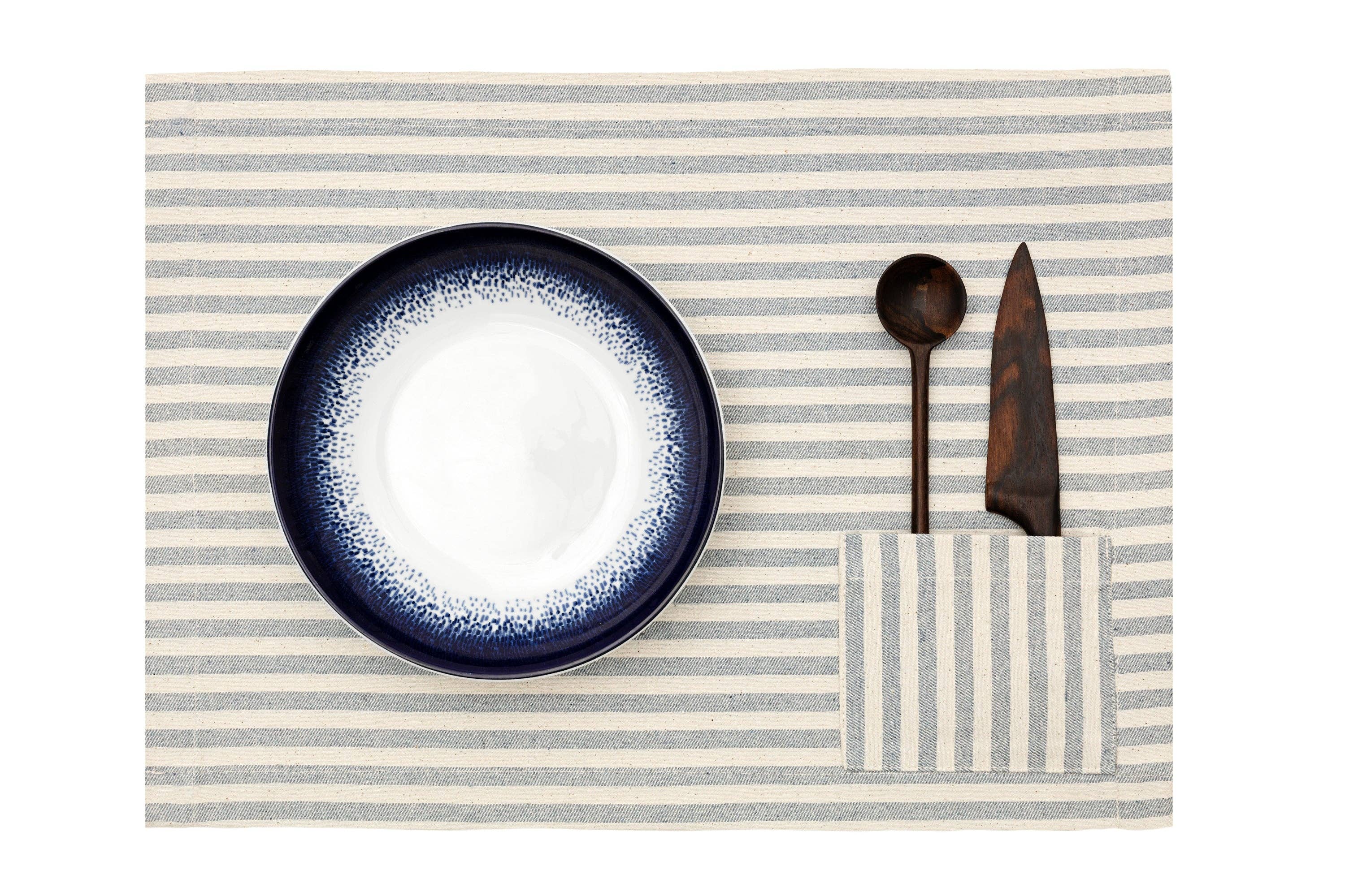 Cotton Placemats Set of 4 – Eco-Friendly Farmhouse Decor