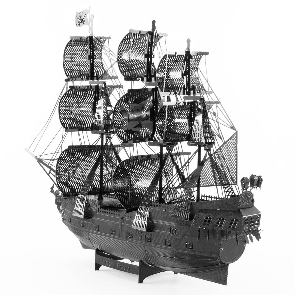 Steel Model Kit (small) - Black Pearl Ship - BLACK