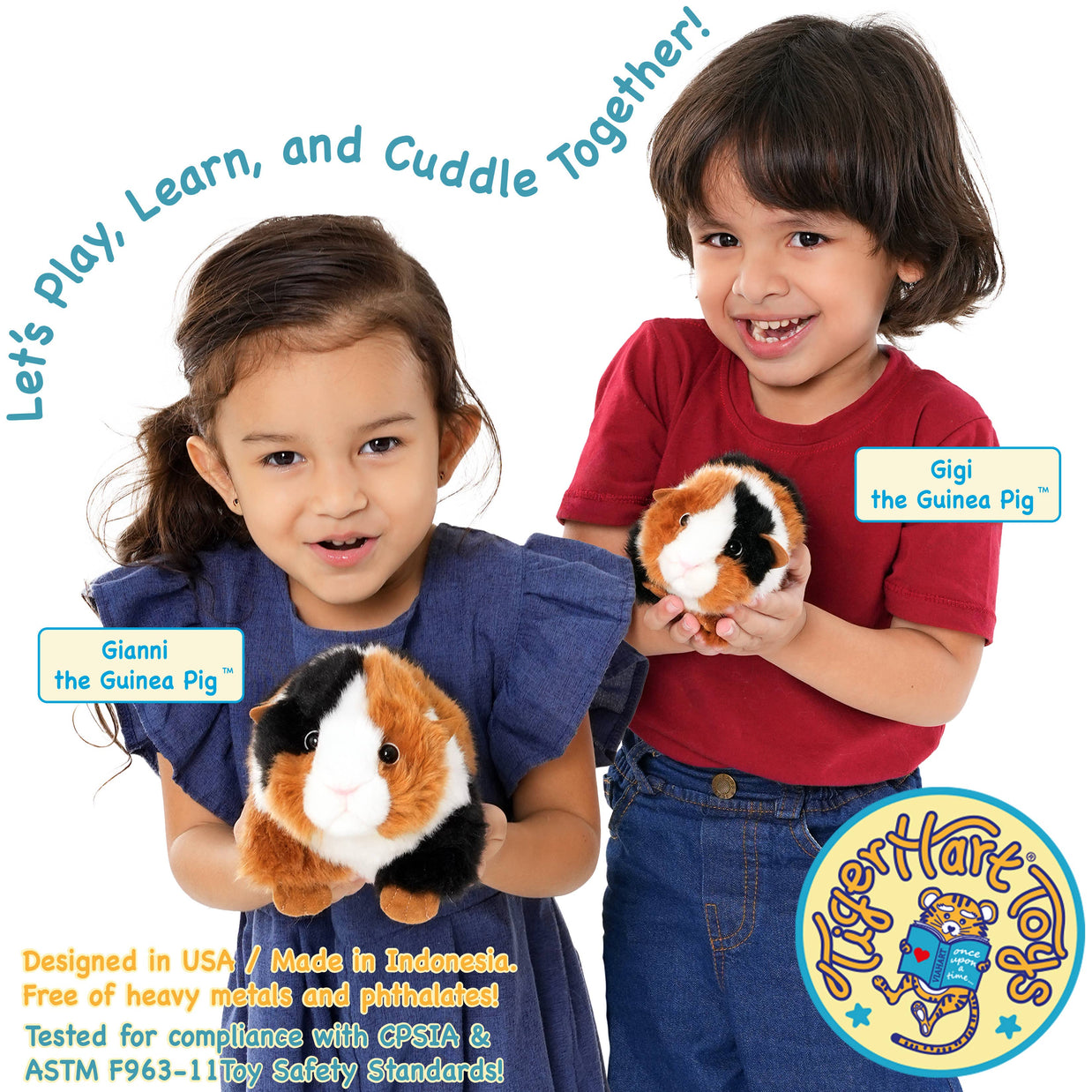 Gigi The Guinea Pig | 7 Inch Stuffed Animal Plush