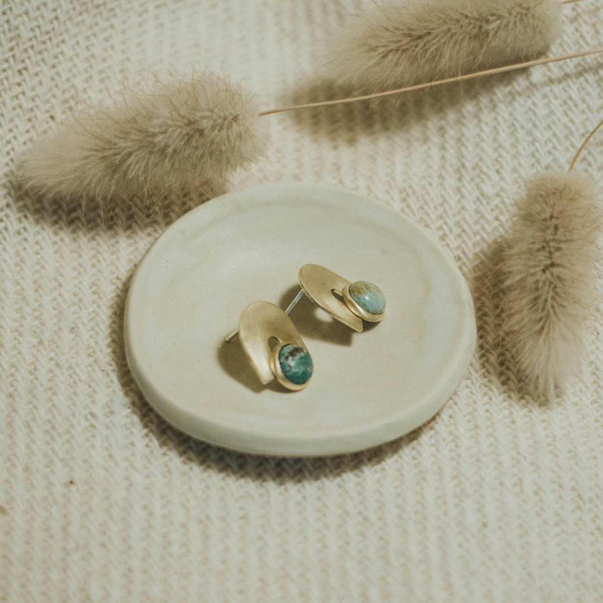 Bali Studs // Turquoise