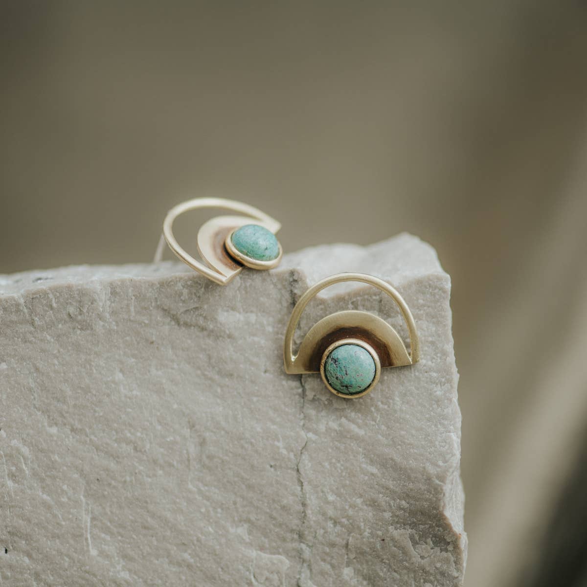 Yuma Studs // Turquoise