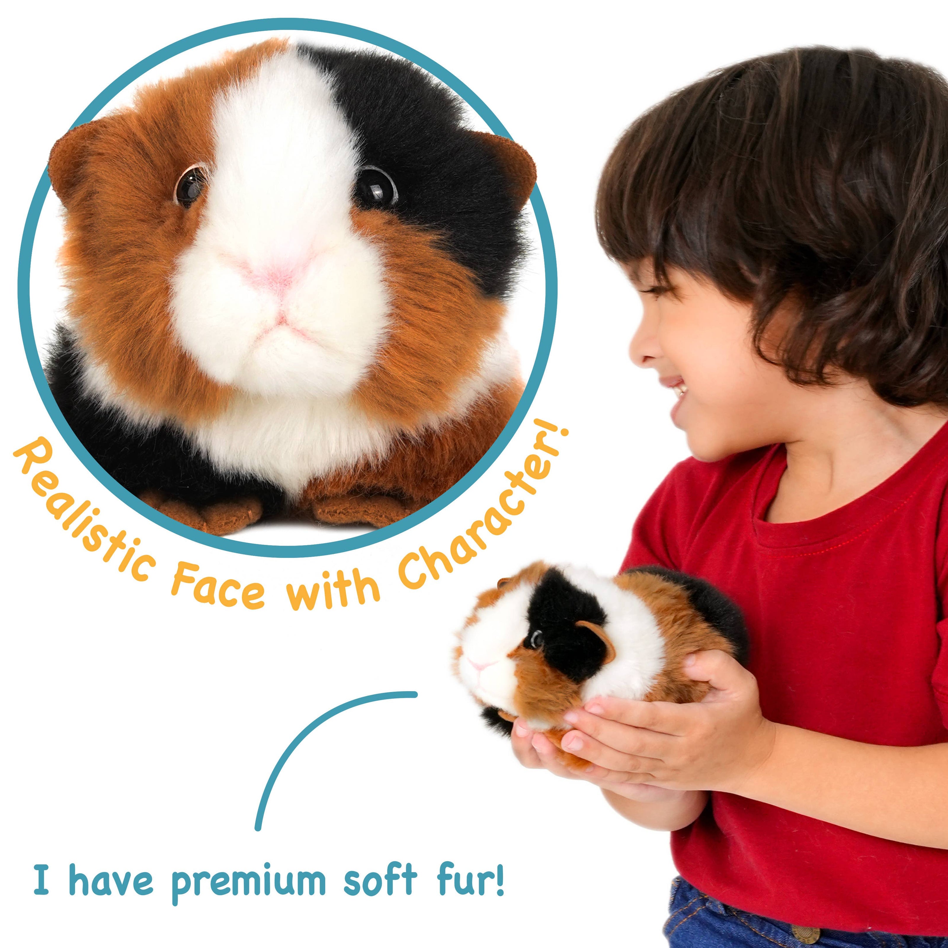 Gigi The Guinea Pig | 7 Inch Stuffed Animal Plush