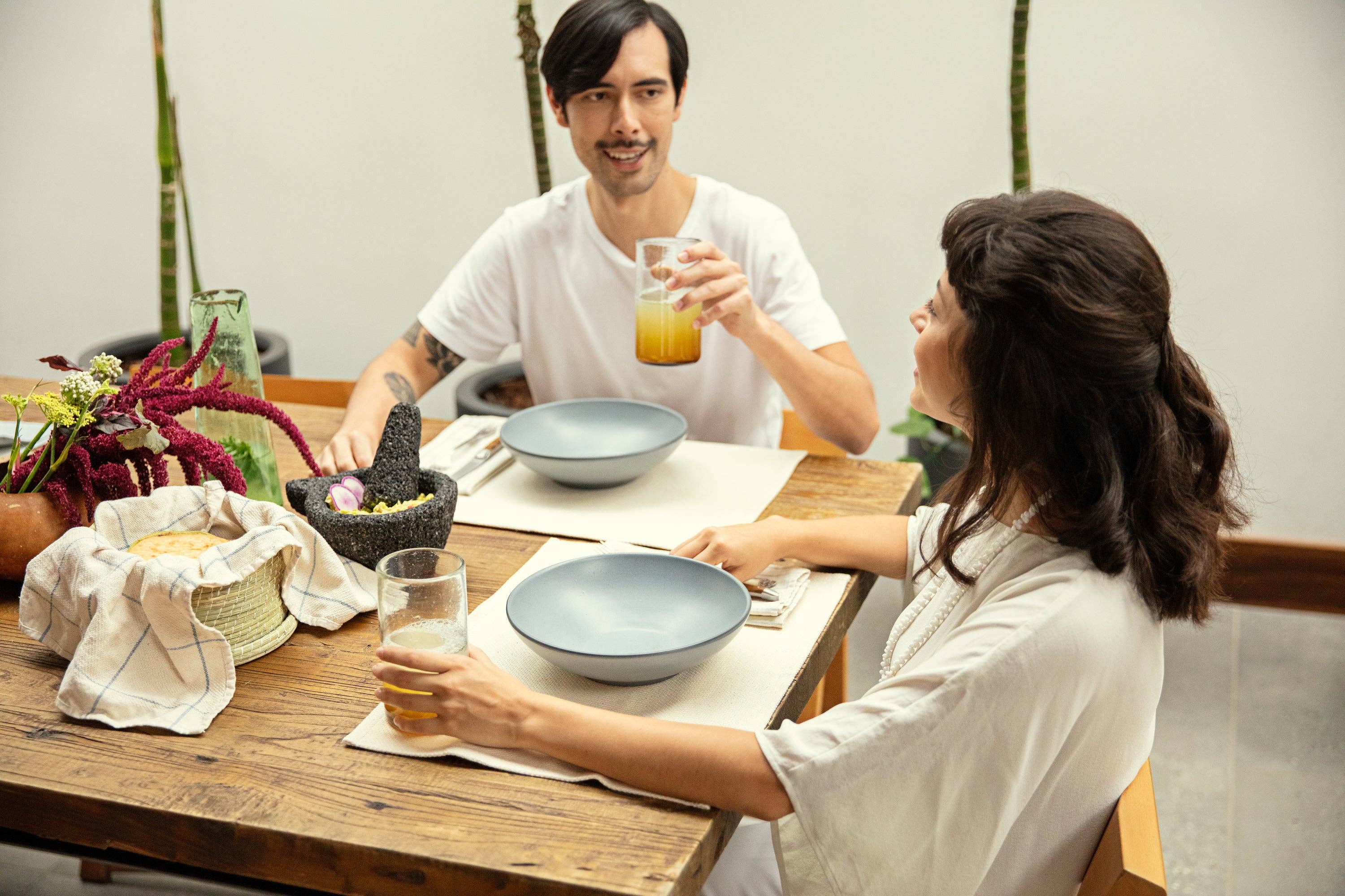 Cotton Placemats Set of 4 – Eco-Friendly Farmhouse Decor