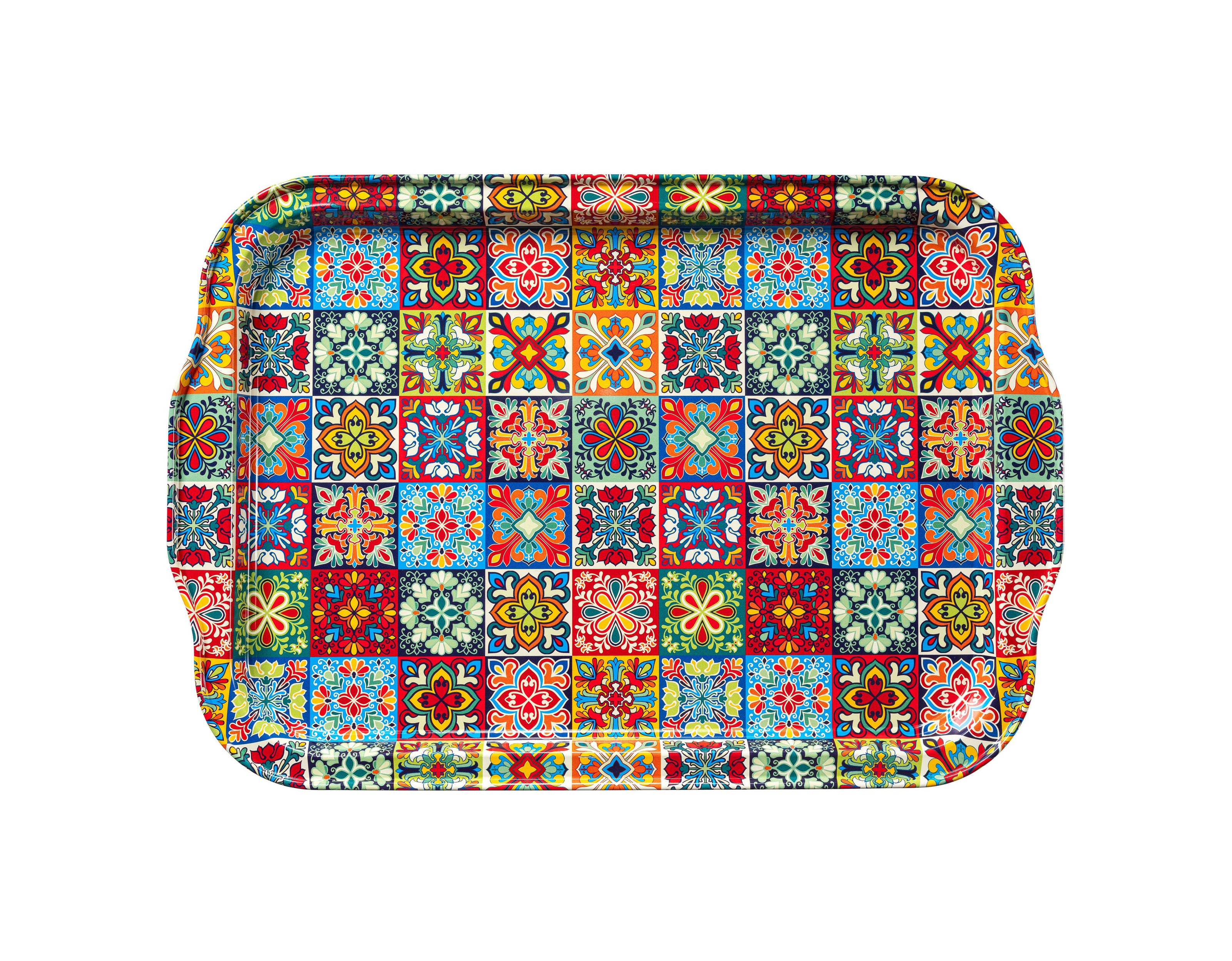 Metal Tray - Zeynep - Large