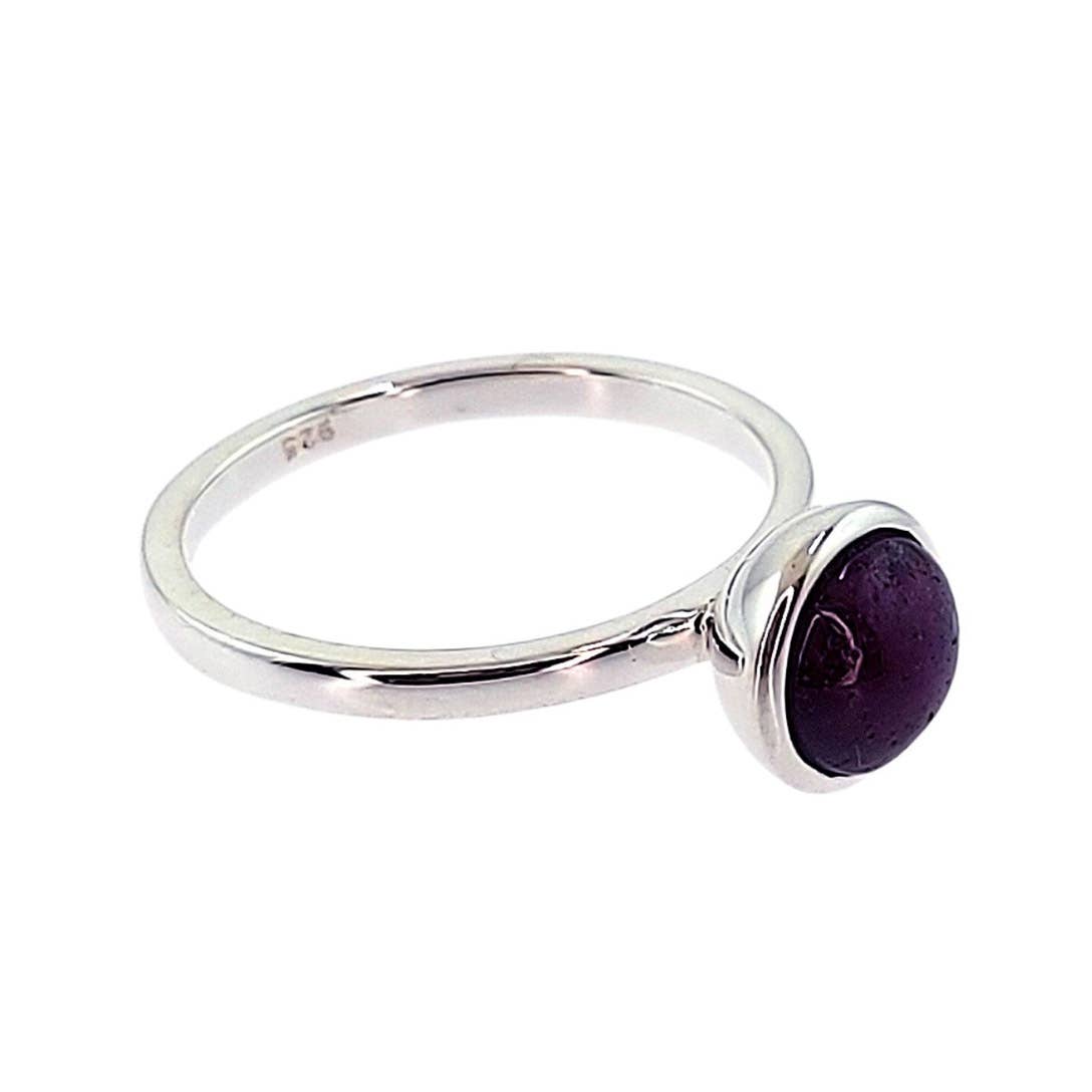 Natural Hand Cut Stone Ring  - Mysterious Star Ruby