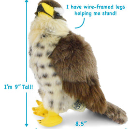 Percival The Peregrine Falcon | 9 Inch Stuffed Animal Plush