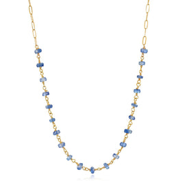 Paperclip Necklace - Kyanite