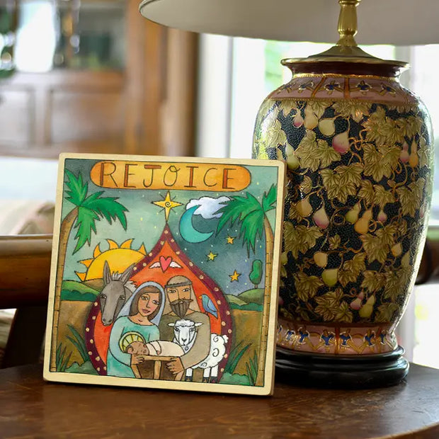 "A Star in the East" Wall Plaque - 9x9