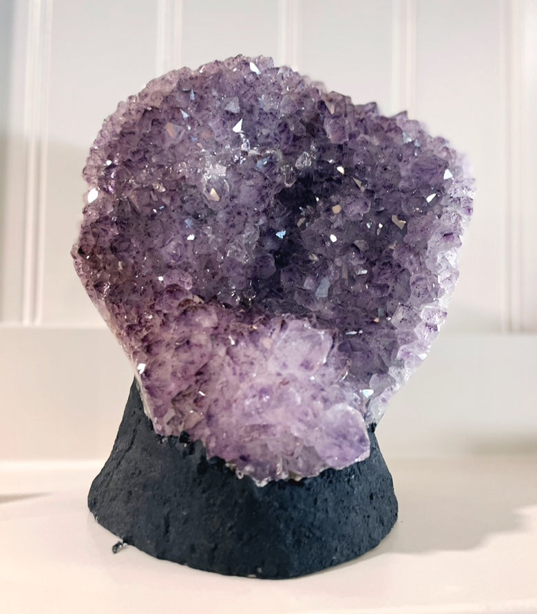Decor Amethyst Cut Base -  8