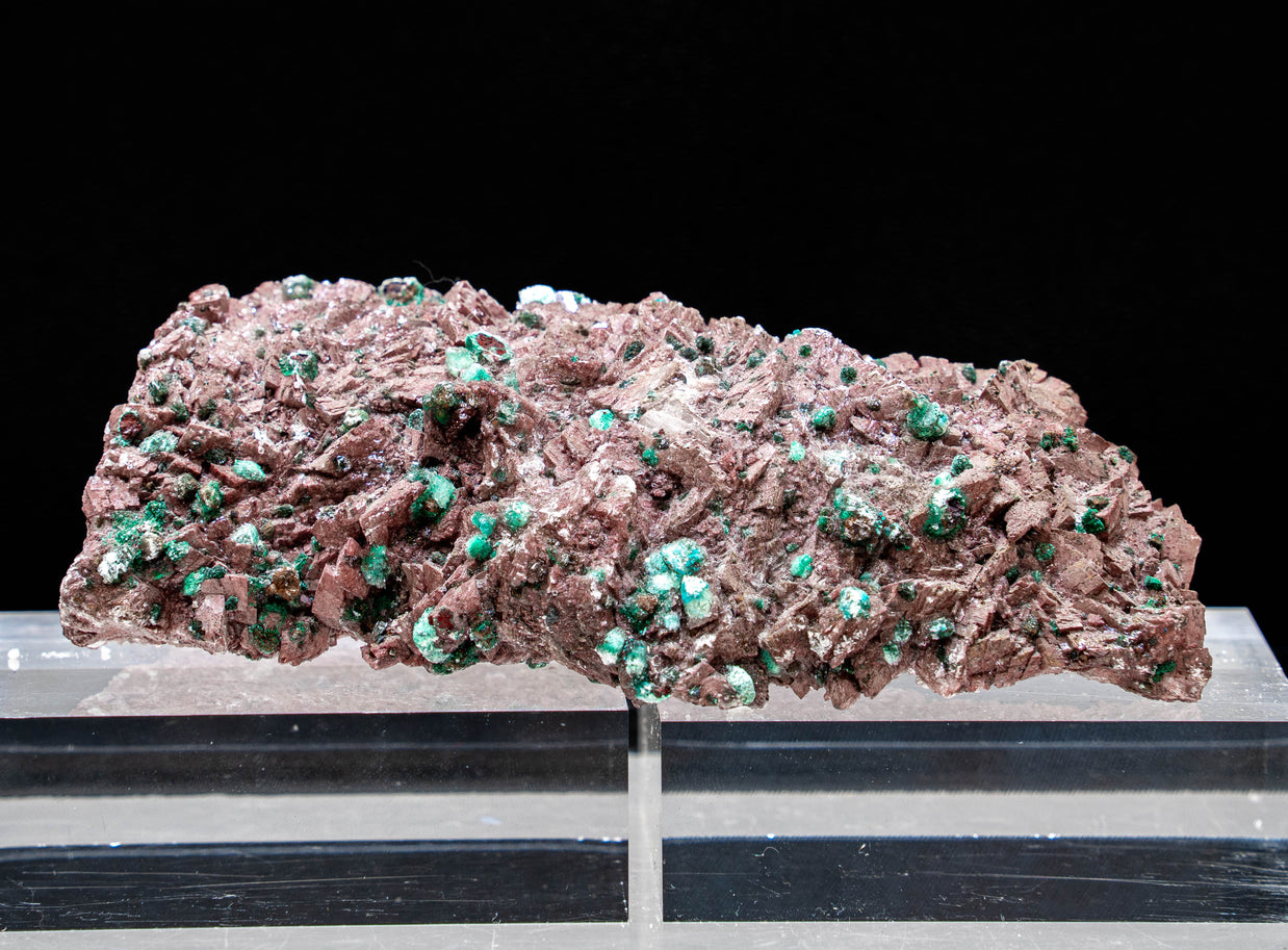 Malachite on Dolomite Specimen