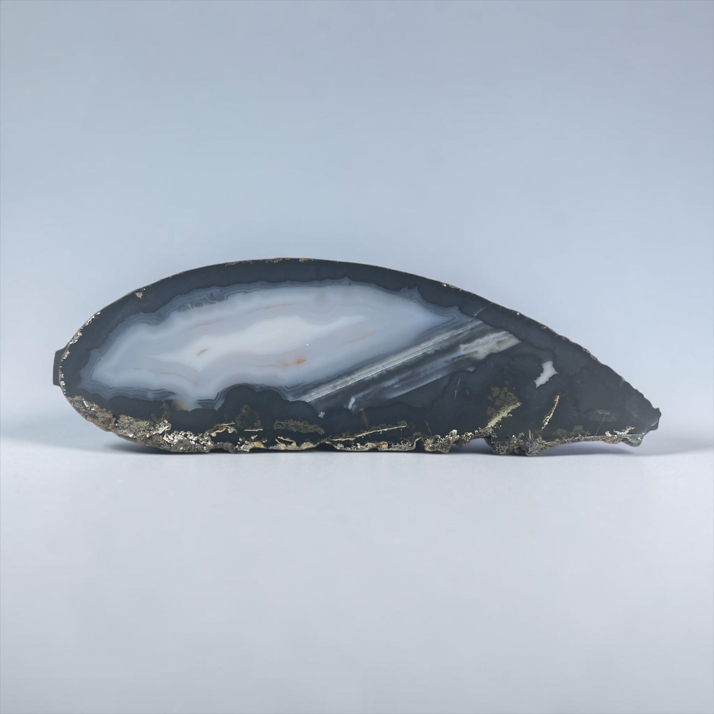 Beautifully Patterned Agate Slice A