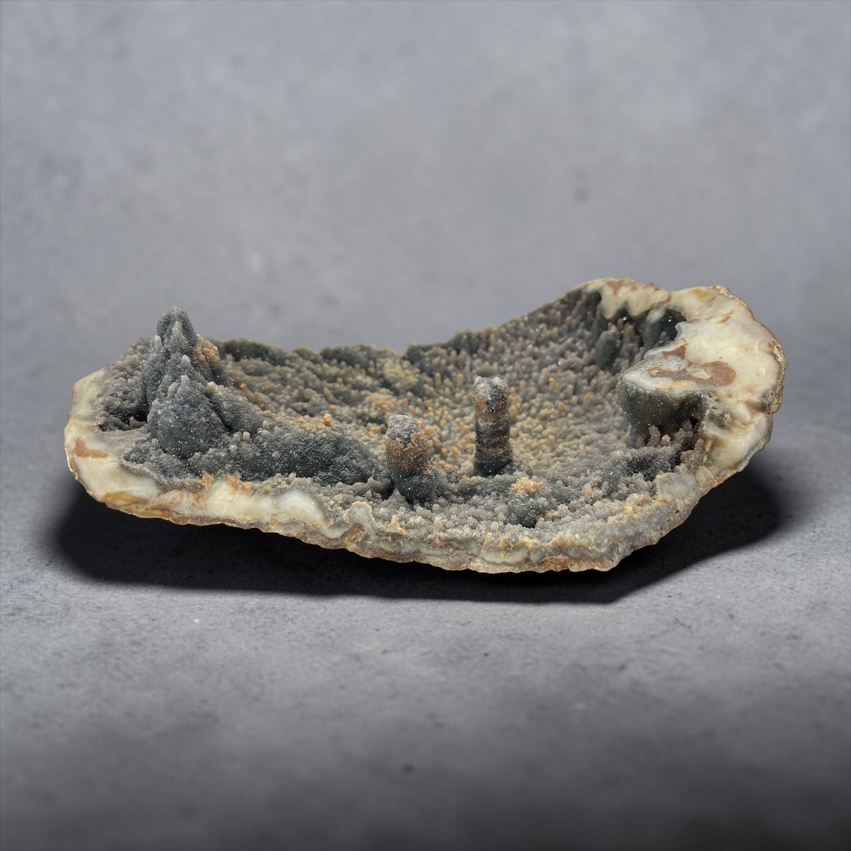 Black Pine Amethyst Specimen