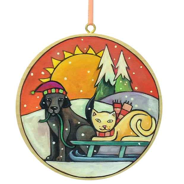 "Snow Fur-iends" Ornament