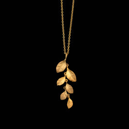 Golden Autumn Long Pendant - 16