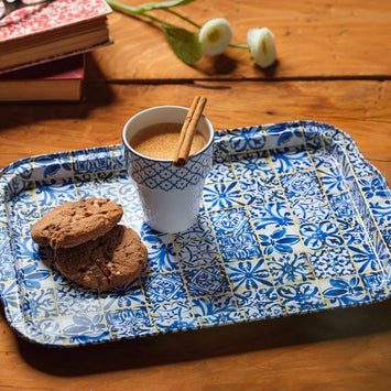 Metal Tray - Meryem - Large