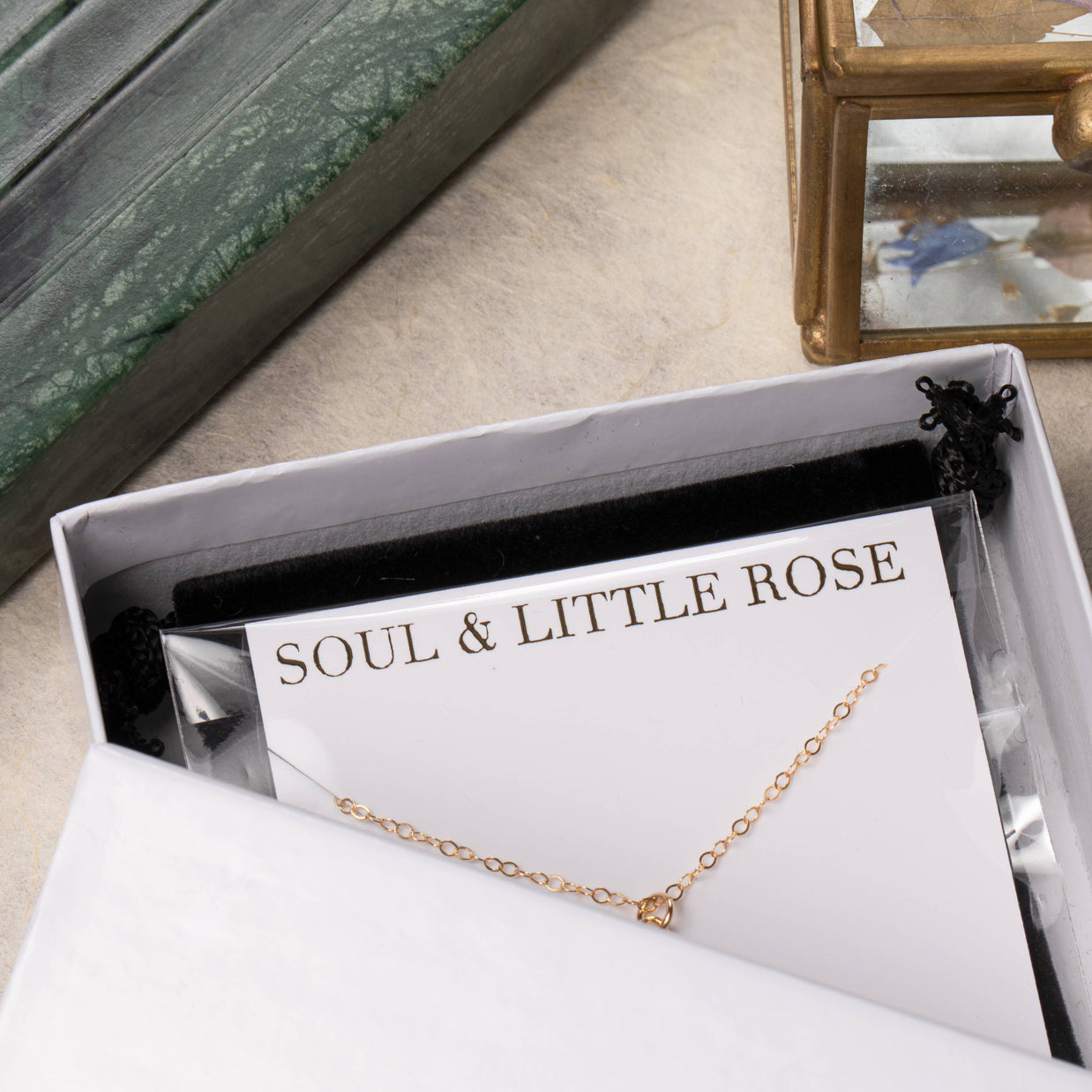 Rose Quartz Round Disc Gold Necklace (Satellite Chain)