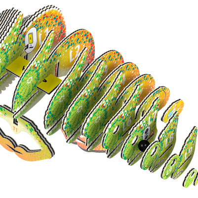 Chameleon 3D Puzzle