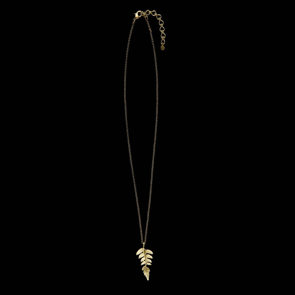 Fern Pendant on Chain - 18
