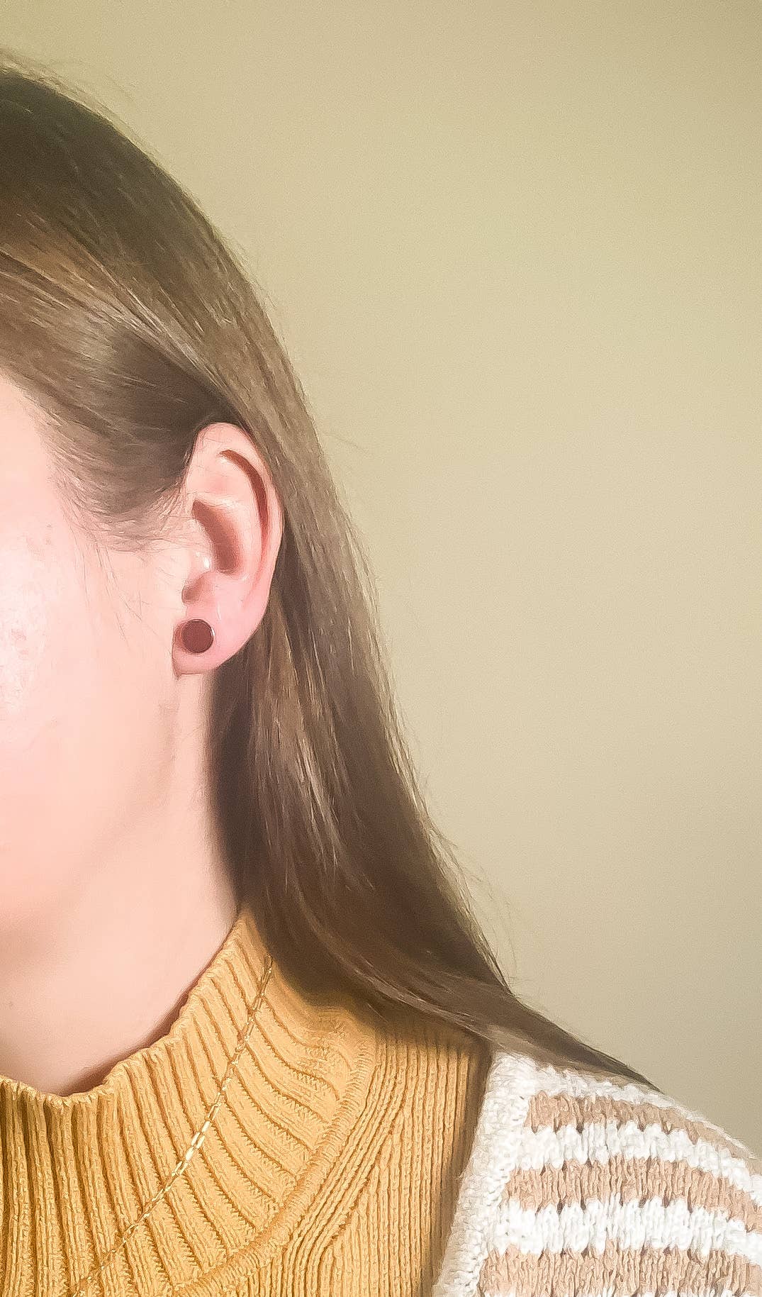 Carnelian + Tiger's Eye Mismatched Studs