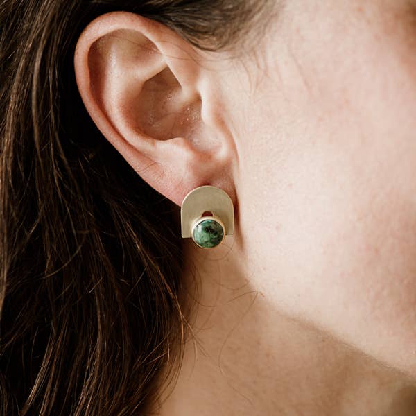 Bali Studs // Turquoise
