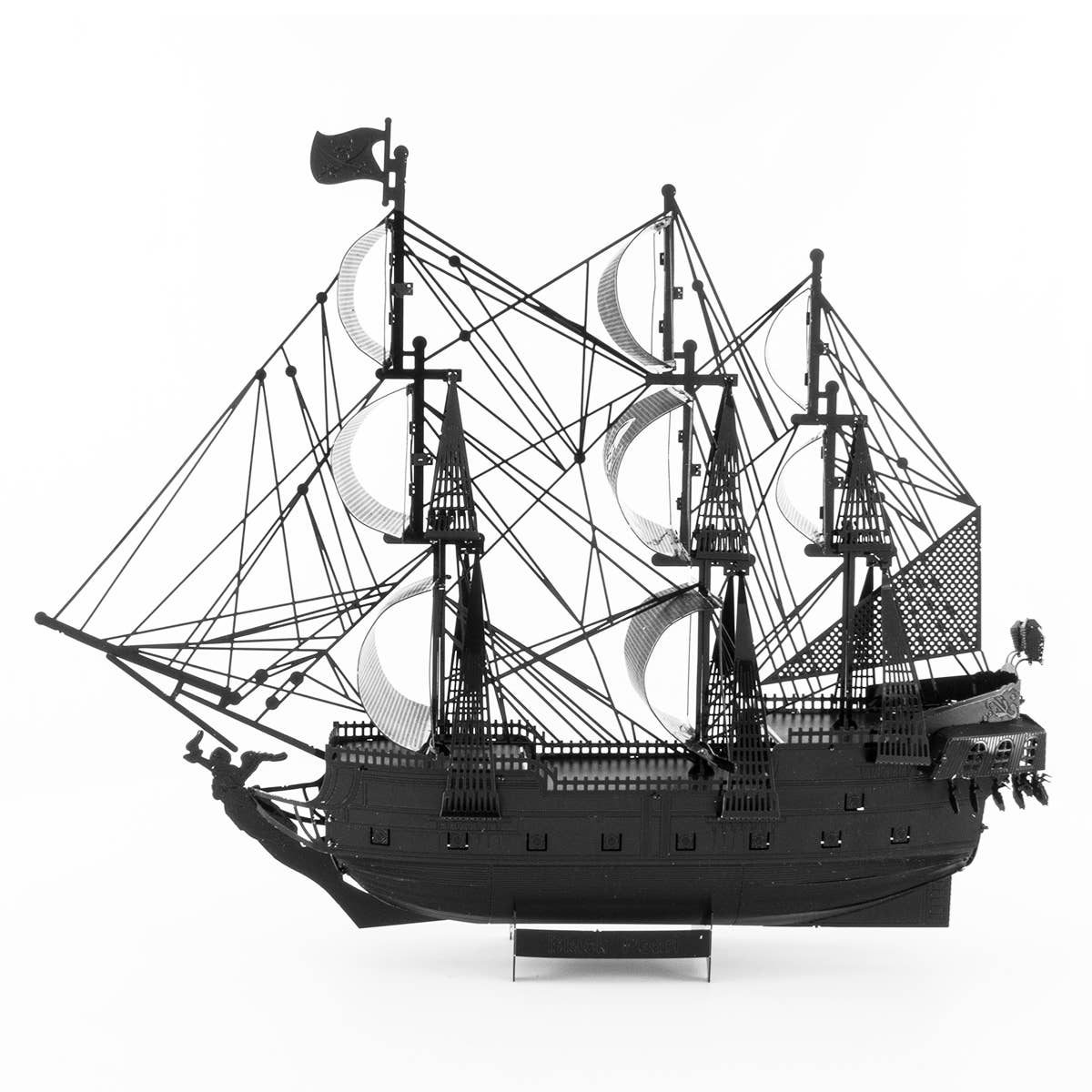 Steel Model Kit (small) - Black Pearl Ship - BLACK