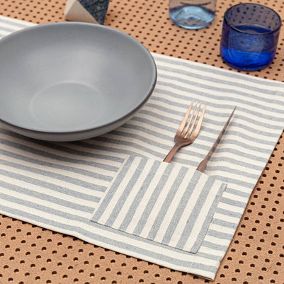 Cotton Placemats Set of 4 – Eco-Friendly Farmhouse Decor