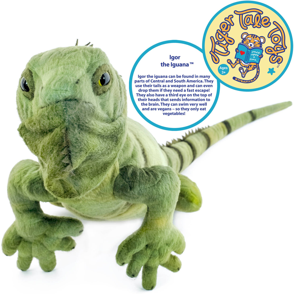 Igor The Iguana | 27 Inch Stuffed Animal Plush