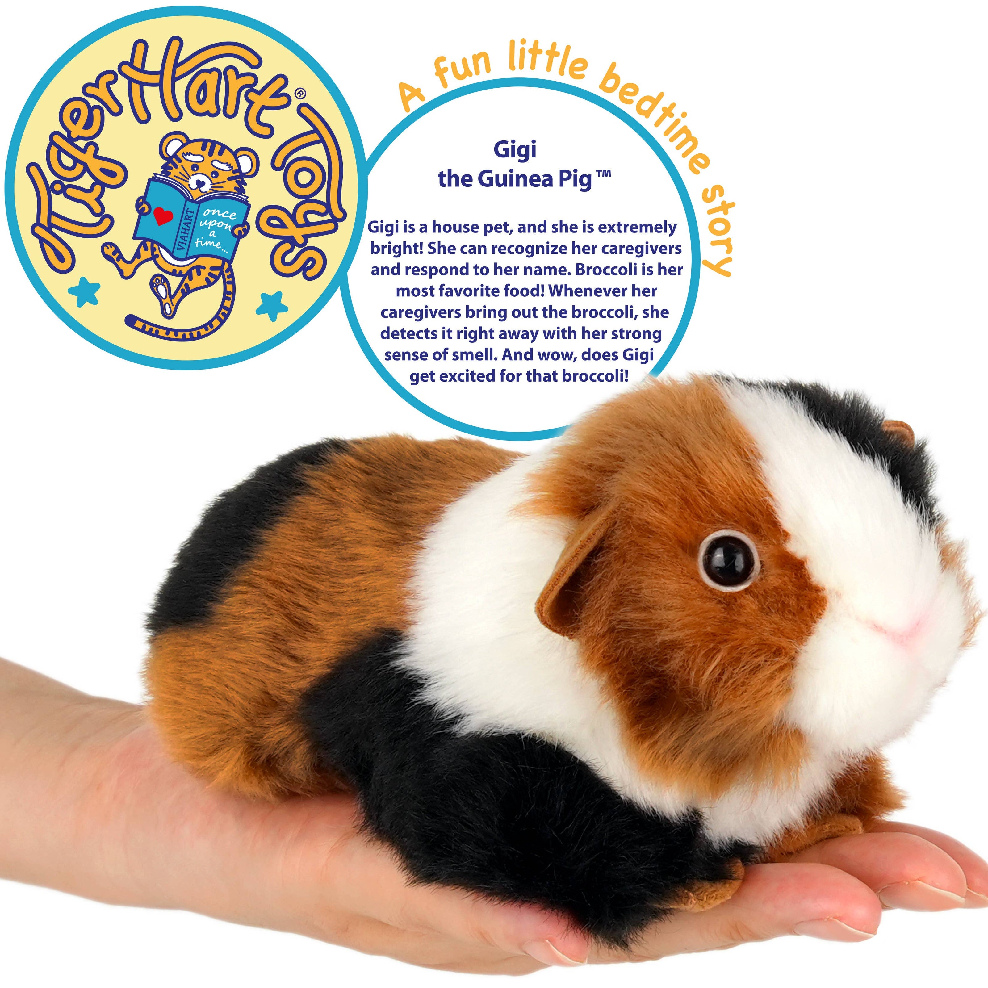 Gigi The Guinea Pig | 7 Inch Stuffed Animal Plush